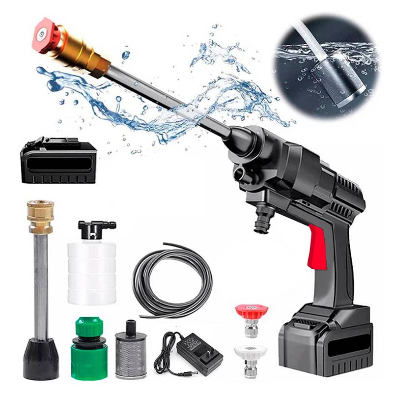Hidro lavadora®️ 120 V + 2 Baterías- Hidrolavadora Portátil