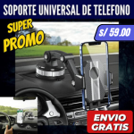 SOPORTE UNIVERSAL DE TELEFONO 360° PARA AUTO | ENVÍO GRATIS