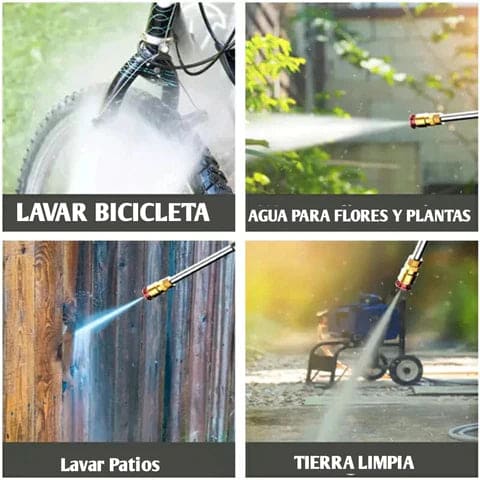 Hidro lavadora®️ 120 V + 2 Baterías- Hidrolavadora Portátil