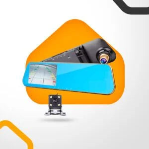 Espejo Retrovisor Con Doble Cámara
